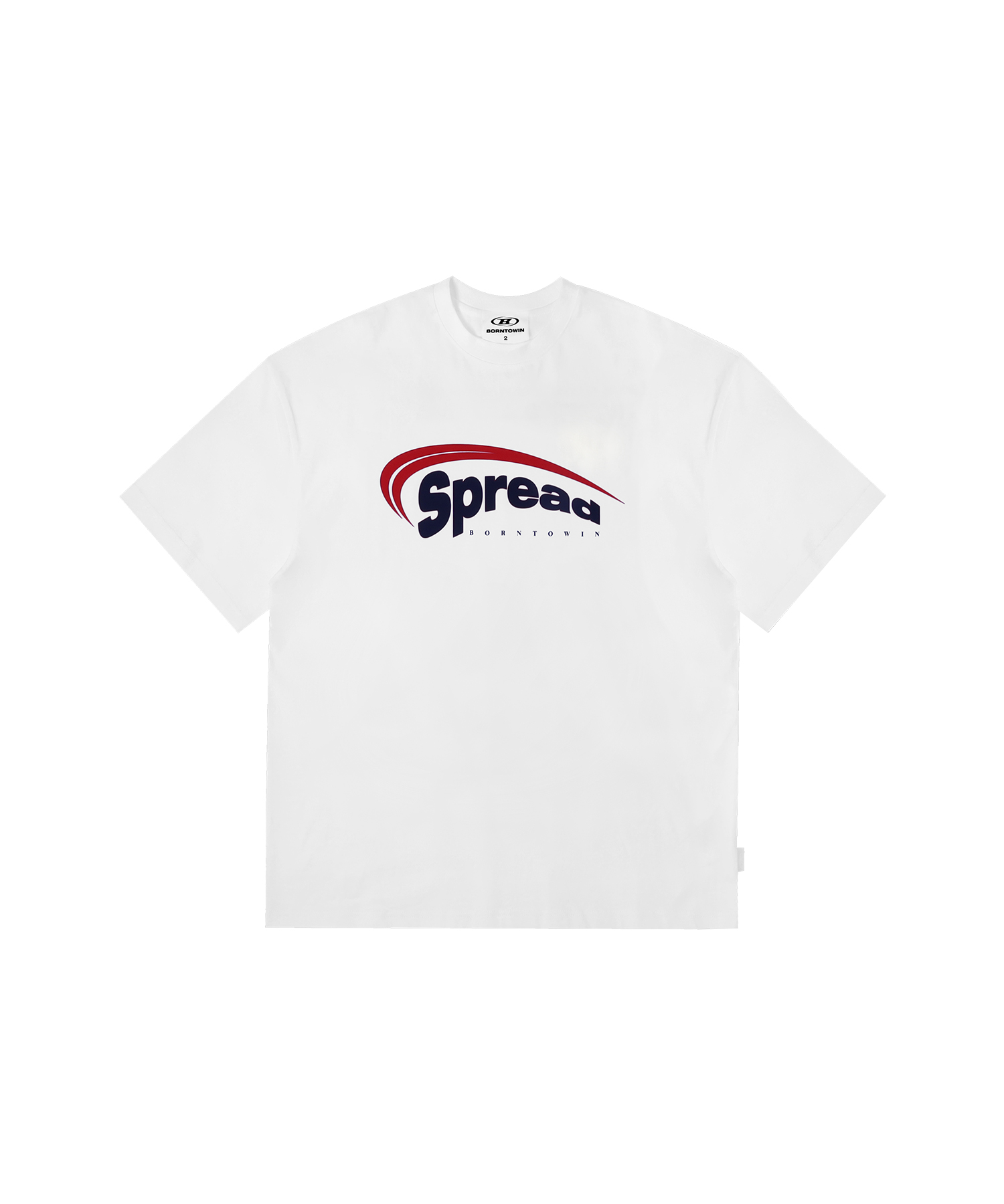 SPREAD T-SHIRTS [WHITE]