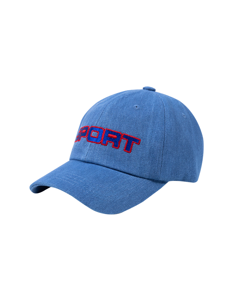 SPORT BALL CAP [BLUE DENIM]