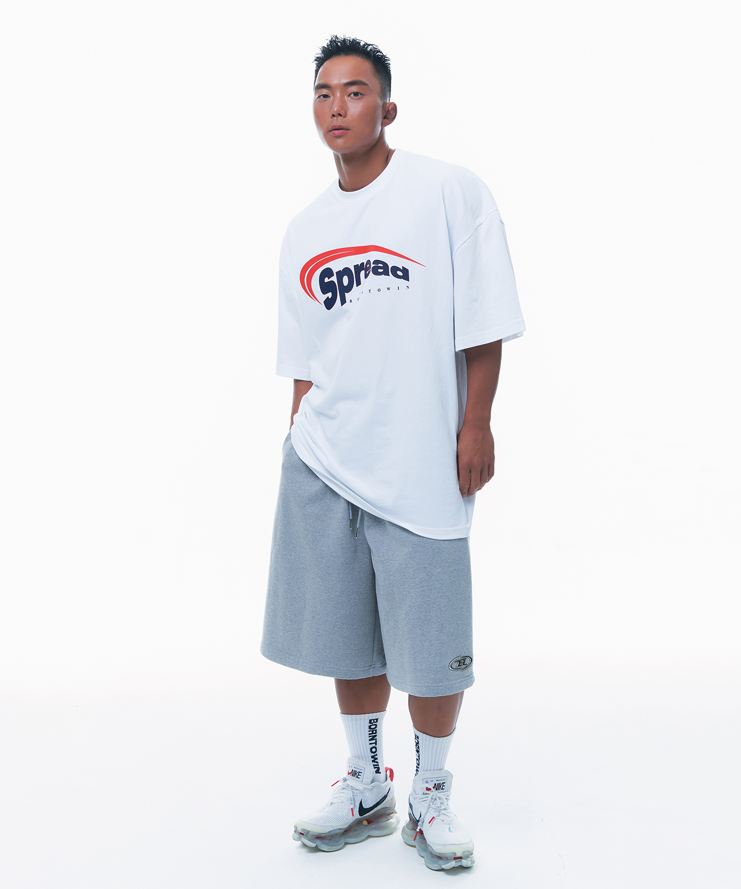 SPREAD T-SHIRTS [WHITE]