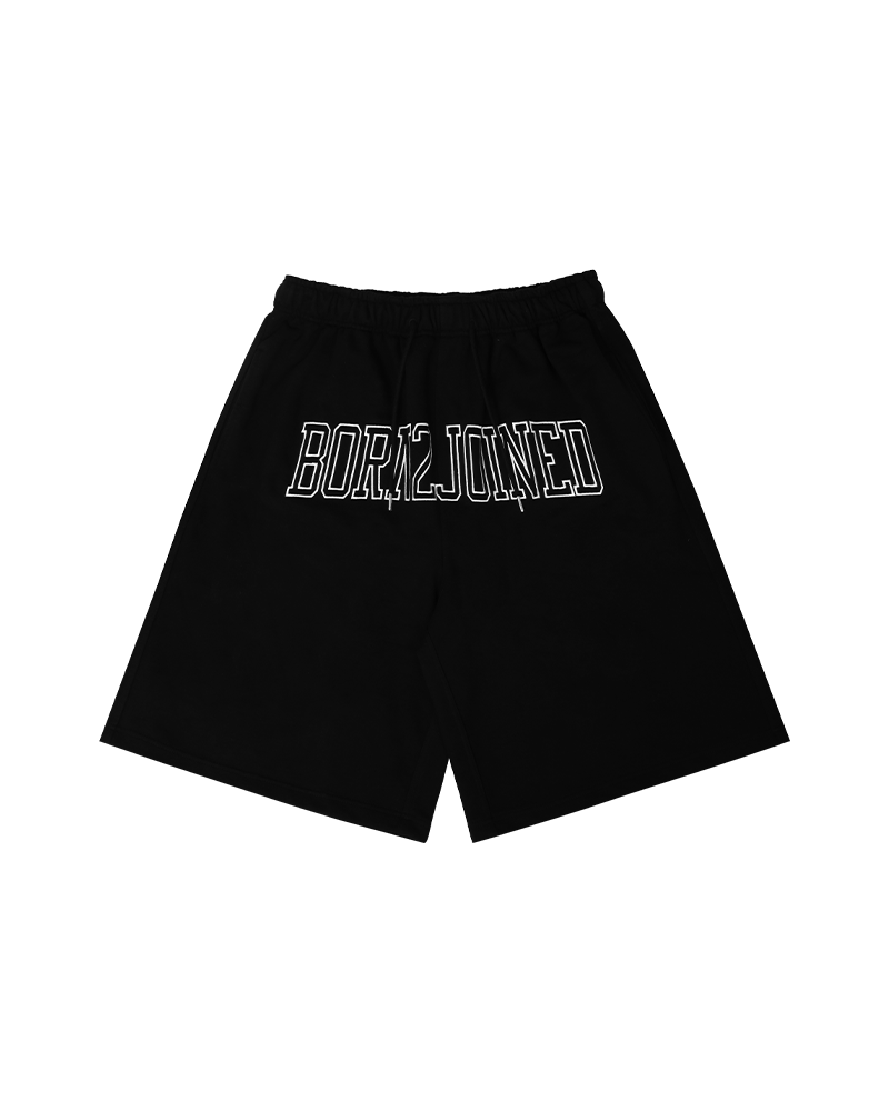BORN2JOINED ARCH HALF PANTS [BLACK]